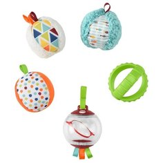 Развивающая игрушка Fisher-Price Five Senses Activity Balls FXC32 разноцветный