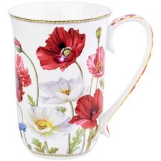Кружка 450 мл 12,8х8,7х12,5 см Elan Gallery Маки