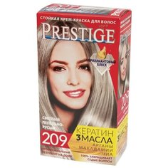 VIPs Prestige Бриллиантовый блеск стойкая крем-краска для волос, 209 - светлый пепельно-русый