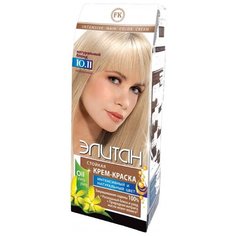 Элитан Стойкая крем-краска для волос, 10.11 натуральный блонд, 100 мл