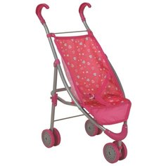 Прогулочная коляска Buggy Boom Mixy 8022 розовый/сердечки