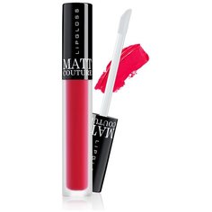 BelorDesign Блеск для губ Matt Couture, 55 насыщенный красный