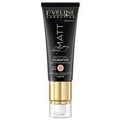 Eveline Cosmetics Тональный крем Matt My Day, 40 мл, оттенок: 12 Light Beige