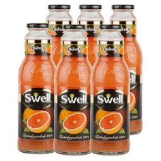 Сок Swell Грейпфрут, без сахара, 0.75 л, 6 шт. Swell