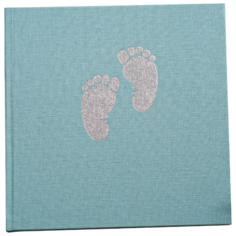 Счастье внутри/ДЕТСКИЙ АЛЬБОМ/Фотоальбом Мои первые пять лет Голубой