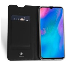 Флип чехол-книжка для Samsung Galaxy Note 10 Plus с функцией подставки и с отсеком для карт черный 100gadgets