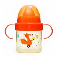 Поильник детский Fox 150 мл с ручками с 5 мес Mum&Baby