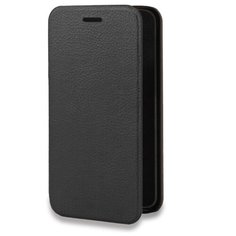 Чехол горизонтальная книжка подставка на силиконовой основе для Samsung Galaxy A51 черный 100gadgets