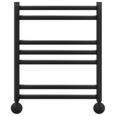 Полотенцесушитель водяной Lemark Atlantiss П7 LM32607RBL 50x60, черный