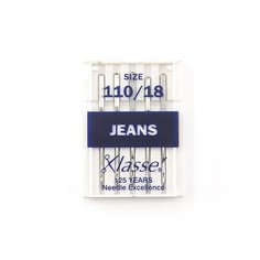 Иглы для швейных машин, для джинсовых тканей, 110/18 HEMLINE 5 шт * ( 103.110/G002 )