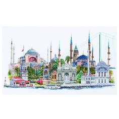 Набор для вышивания Стамбул, канва лён 36 ct 79 x 50 см THEA GOUVERNEUR 479