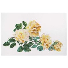 Набор для вышивания Роза Мира, канва лён 36 ct 44 х 65 см THEA GOUVERNEUR 429