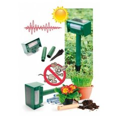 Прибор для отпугивания животных "Bradex", ультразвуковой, на солнечной батарее