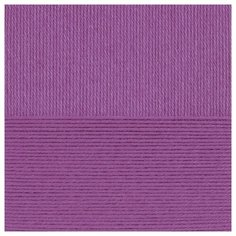 Пряжа для вязания ПЕХ Детский каприз тёплый (50% мериносовая шерсть, 50% фибра) 10х50г/125м цв.516 персидская сирень Пехорка