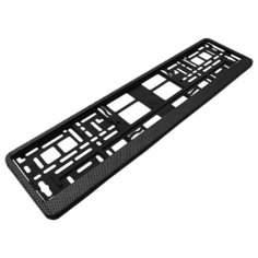 Рамка для номера autostandart Карбон (102606/102607) черный 1 шт.