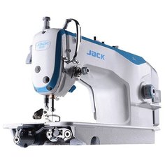 Одноигольная прямострочная швейная машина Jack JK-F4H со столом