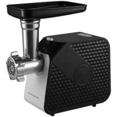 Мясорубка NATIONAL NK-MG031/MG032, черный/серебристый