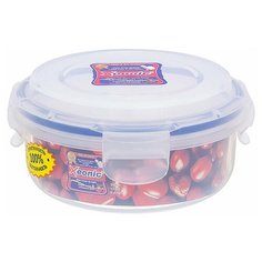 Xeonic Контейнер для пищевых продуктов 810034, 13.5x13.5 см, прозрачный/синий
