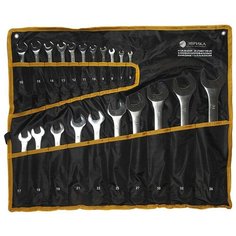 Набор ключей комбинированных 6-36мм 21 предметов в сумке сатинированных ЭВРИКА