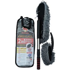 Щетка для очистки поверхностей микрофибра Ultra Microfiber 2 in 1 Duster WSH 12000002, шт Bullsone
