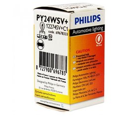 Лампа автомобильная накаливания Philips Standard 12274SV+C1 24W 1 шт.