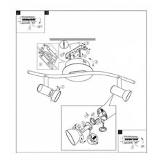 Спот Eglo ПРОМО Dakar 5 94152