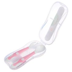 Набор ложек Крошка Я 2 шт, в контейнере для хранения (3978650)