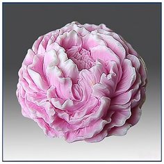 Силиконовая форма для мыла "Махровый пион" 2561 2986915 Сима ленд