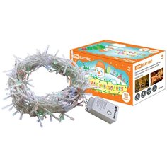 Гирлянда TDM ЕLECTRIC 500 см, СГ100 5, 100 ламп, разноцветный/прозрачный провод