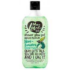 Мерцающий гель для душа Monolove Bio Увлажнение и нежность, 300 мл