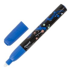 Маркер универсальный для любой поверхности MAPED, ГОЛУБОЙ, стираемый, 2 мм, 743510