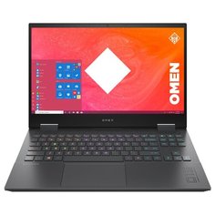 Ноутбук HP OMEN 15-en0041ur (AMD Ryzen 7 4800H 2900MHz/15.6"/1920x1080/16GB/512GB SSD/NVIDIA GeForce RTX 2060 6GB/Windows 10 Home) 22R16EA, матово-серебристый