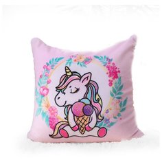 Подушка-антистресс «Единорожек», с пайетками, с мороженым mni mnu