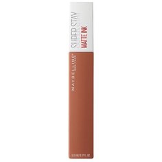 Maybelline New York Super Stay Matte Ink жидкая помада для губ стойкая матовая, оттенок 75, Fighter