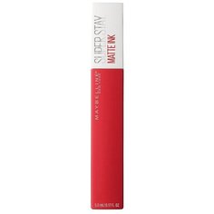 Maybelline New York Super Stay Matte Ink жидкая помада для губ стойкая матовая, оттенок 20, Pioneer