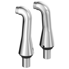 Комплект переходников Lemark 3/4x3/4х136 мм 2 шт для установки смесителя на борт ванны, хром