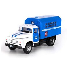 Детская инерционная машинка Serinity Toys с открывающимися дверями, модель ЗИЛ Полиция