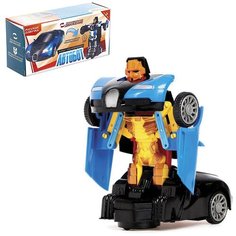 Робот-игрушка «Автобот», трансформируется, световые эффекты, русская озвучка, работает от батареек Woow Toys