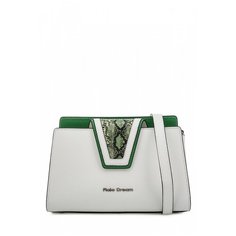 1819 Fiato Dream кожа белый/зеленый (сумка женская)
