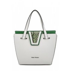 1818 Fiato Dream кожа белый/зеленый (сумка женская)