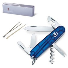 Подарочный нож VICTORINOX "Spartan", 91 мм, складной, синий, 12 функций, 1.3603.2