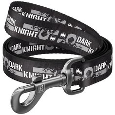 Поводок waudog nylon, рисунок черный рыцарь (ширина 10 мм, длина 122 см) новинка!