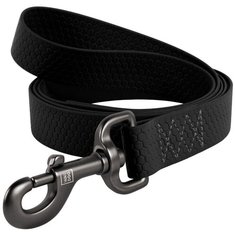Waudog поводок для собак водостойкий waterproof ширина 15 мм, длина 122 см, черный 27311, 0,082 кг, 53231