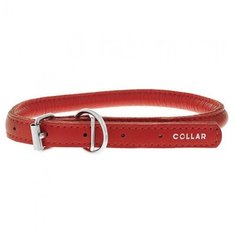 [94.818.35063] ошейник collar glamour круглый (диаметр 10мм,длина 39-47см) красный (2 шт)