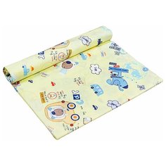 Пеленка ситцевая Amarobaby Emotion Почта желтый