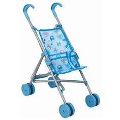 Прогулочная коляска Buggy Boom Mixy 8001 голубой/мишки