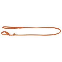 Поводок-удавка waudog glamour круглый (ширина 6мм, длина 183см) оранж
