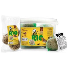 Рио питательный шарик (для подкармливания птиц), пакет 3х90г RIO