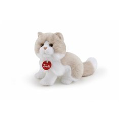 Мягкая игрушка Trudi Кошка Гиада бежево-белая 23 см