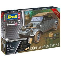 Сборная модель Германский автомобиль повышенной проходимости Kubelwagen Typ 82 Platinum Edition Revell